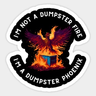 Dumpster Phoenix Sticker